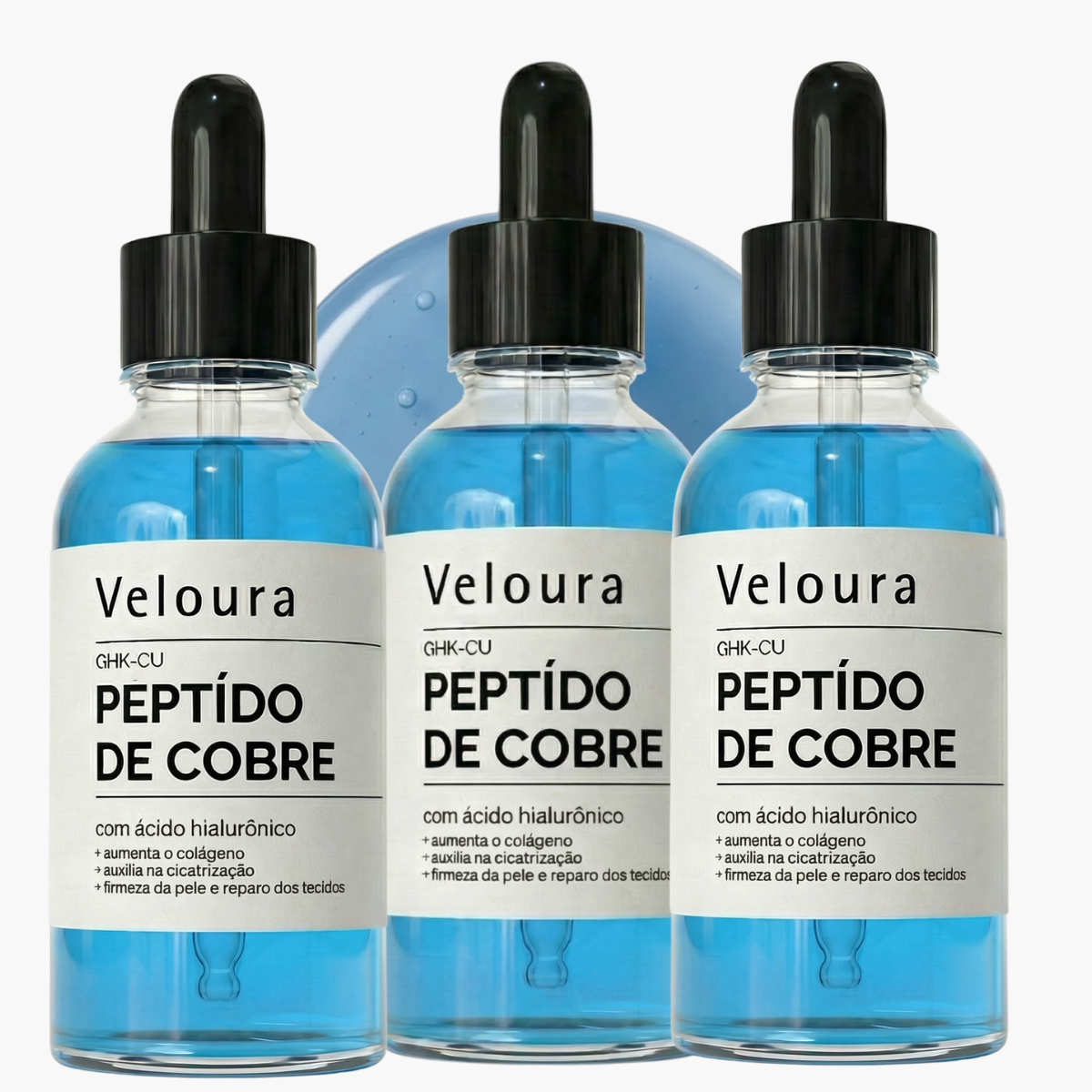 GHK-Cu Veloura | Peptídeo de Cobre